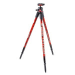 Off Road штатив алюм. 4секц. с головой, красный - Manfrotto MKOFFROADR