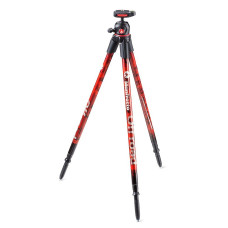 Off Road штатив алюм. 4секц. с головой, красный - Manfrotto MKOFFROADR