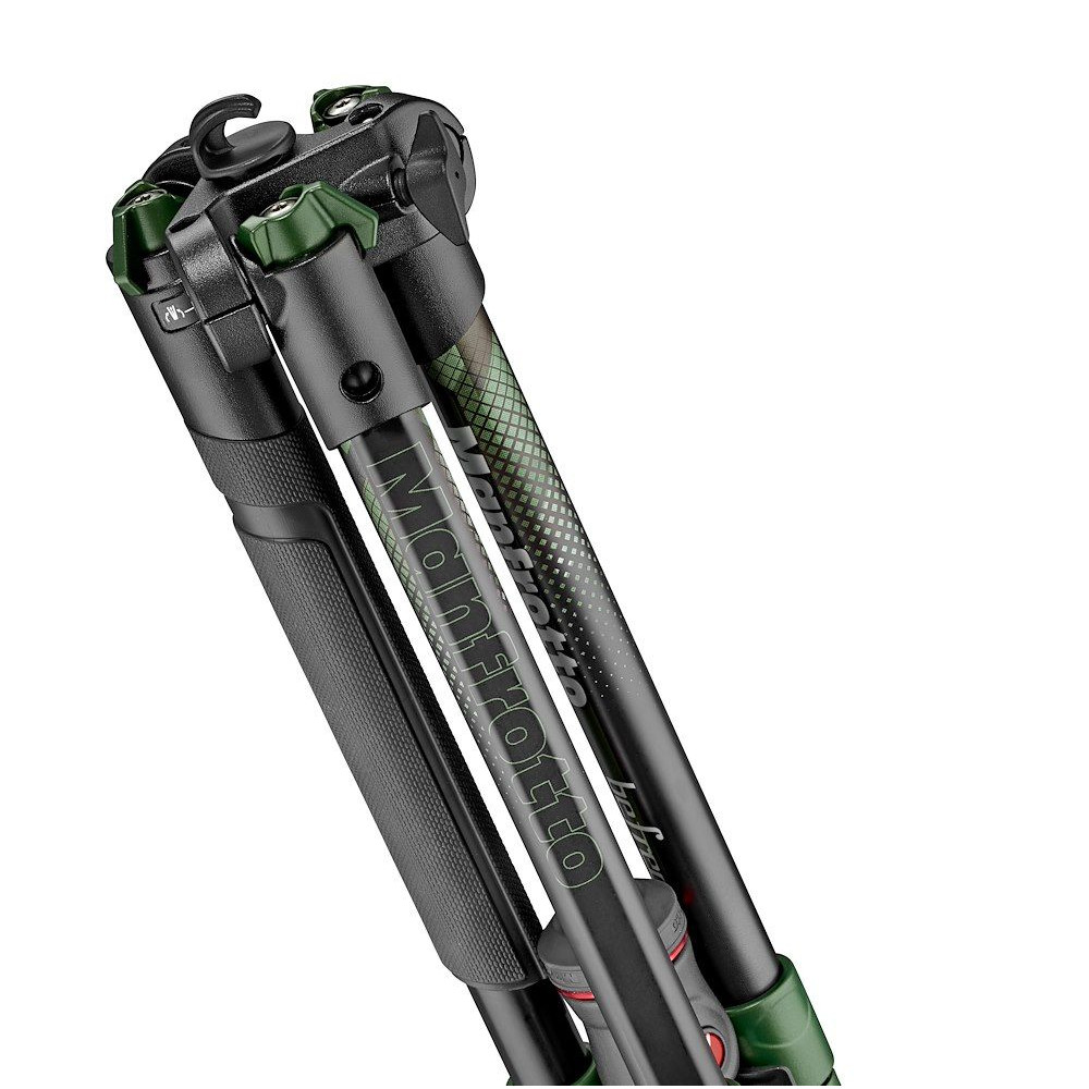 Штатив алюминиевый Befree Color, зеленый - Manfrotto MKBFRA4GR-BH