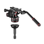 Nitrotech 612 видеоголова и MS Twin штатив алюминиевый - Manfrotto MVK612TWINMA
