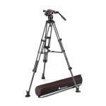 Nitrotech 608 видеоголова и MS Twin штатив карбоновый - Manfrotto MVK608TWINMC
