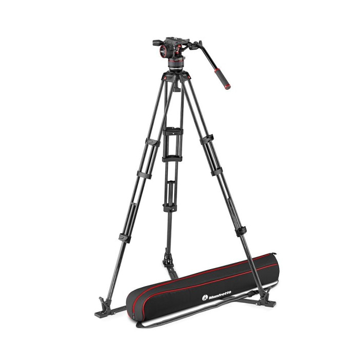 Nitrotech N8 видеоголова и GS Twin штатив карбоновый - Manfrotto MVKN8TWINGC