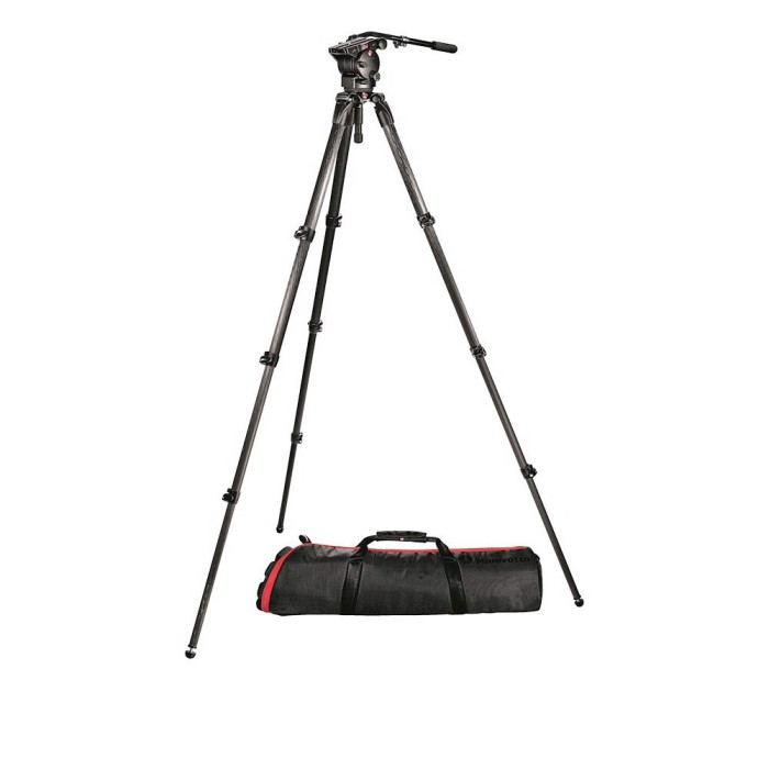Видеокомплект: штатив 536CF + голова 526 - Manfrotto 526,536K