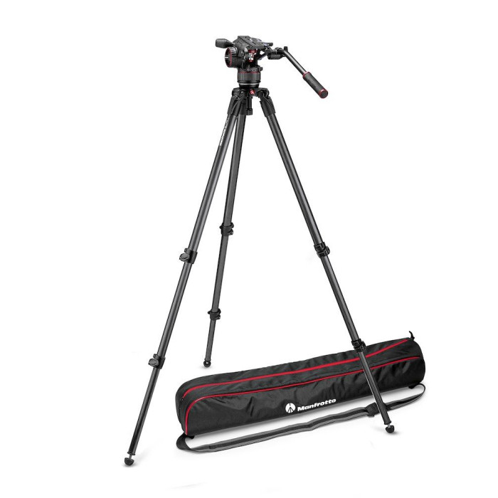 Nitrotech N8 видеоголова и штатив карбоновый - Manfrotto MVKN8C