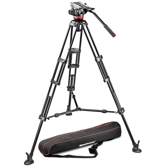 Видеоштатив MVH502A,546BK-1 алюм. 3 секц. с головой - Manfrotto MVH502A,546BK-1