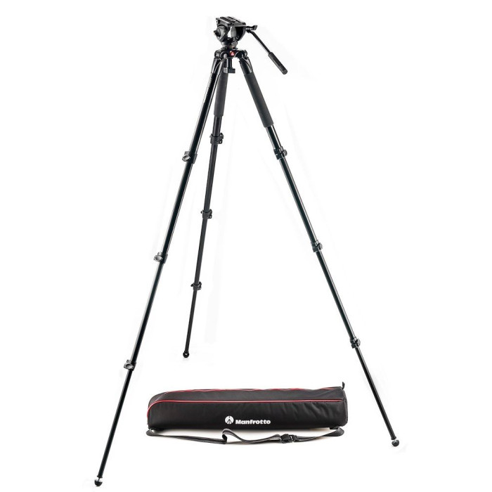 Видеоштатив MVK500AQ алюм. 3 секц., с головой 500AH - Manfrotto MVK500AQ