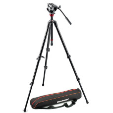 Видеоштатив MVH500AH,755XBK алюм. 3 секц. с головой - Manfrotto MVH500AH,755XBK