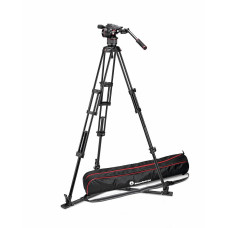 Nitrotech N8 видеоголова и GS Twin штатив алюминиевый - Manfrotto MVKN8TWING