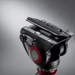 Видеоголова жидкостная лёгкая с плоской базой, нагрузкой 5кг - Manfrotto MVH500AH