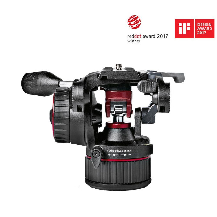 Nitrotech N8 видеоголова с системой постоянного контрбаланса - Manfrotto MVHN8AH