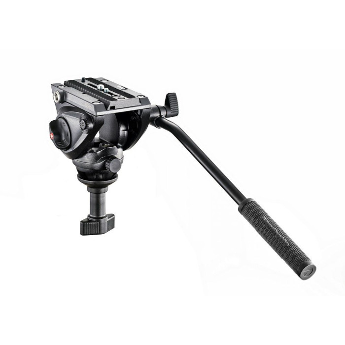 Жидкостная видеоголова легкая с чашей 60 мм (нагрузка 5 кг) - Manfrotto MVH500A