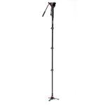 XPRO Видеомонопод алюм. 4секц. с 500-головой, FLUIDTECH базо - Manfrotto MVMXPRO500