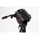 XPRO Видеомонопод алюм. 4секц. с 500-головой, FLUIDTECH базо - Manfrotto MVMXPRO500