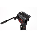 XPRO Видеомонопод алюм. 4секц. с 500-головой, FLUIDTECH базо - Manfrotto MVMXPRO500