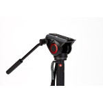 XPRO Видеомонопод алюм. 4секц. с 500-головой, FLUIDTECH базо - Manfrotto MVMXPRO500