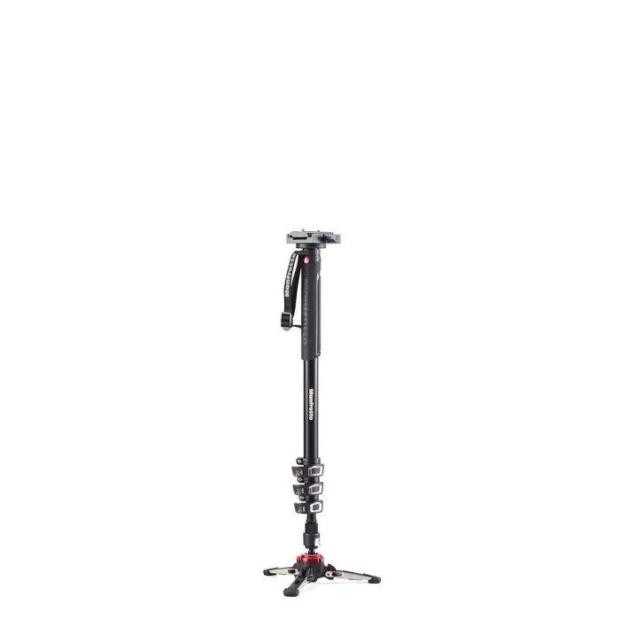 XPRO Видеомонопод алюм. 4секц. с FLUIDTECH базой, адапт. 577 - Manfrotto MVMXPROA4577