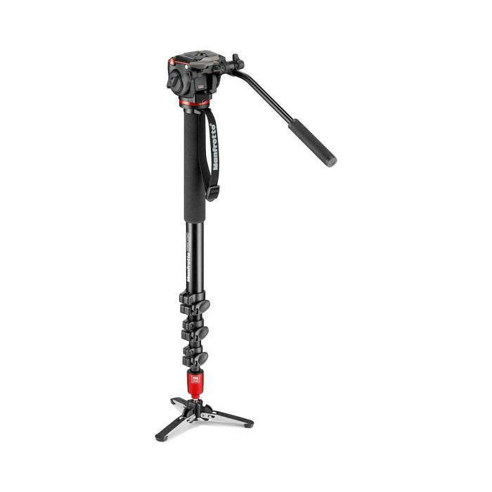 Монопод жидкостный алюминиевый, 4-секционный + Голова RC2 - Manfrotto MVM450A