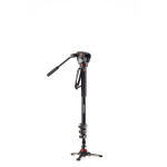 XPRO Видеомонопод алюм. 4секц. с FLUIDTECH базой, 2W головой - Manfrotto MVMXPROA42W