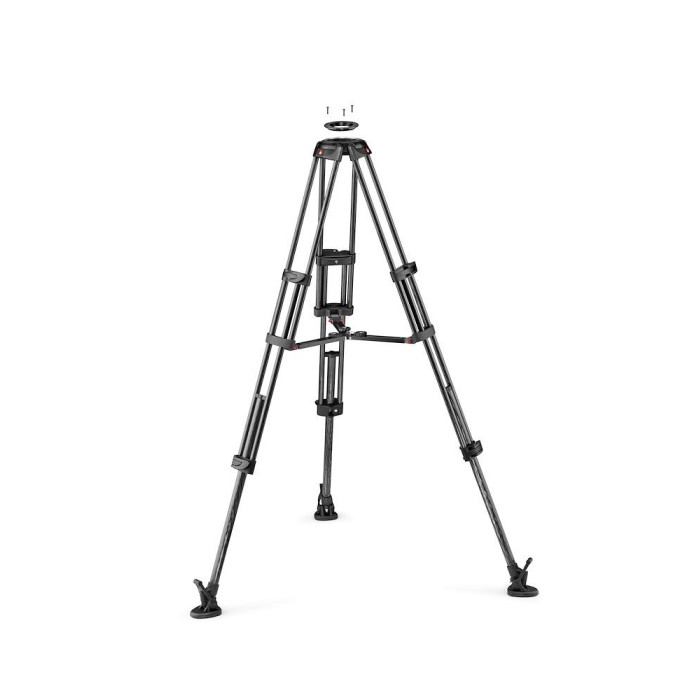 MS Twin видеоштатив карбоновый со средней растяжкой - Manfrotto MVTTWINMC