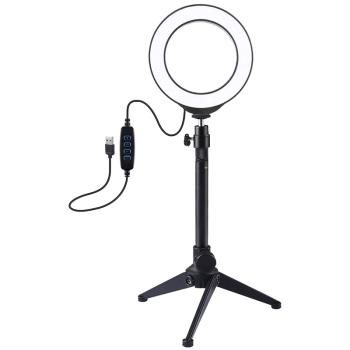 Кольцевая USB LED лампа Puluz PKT3031 4.7