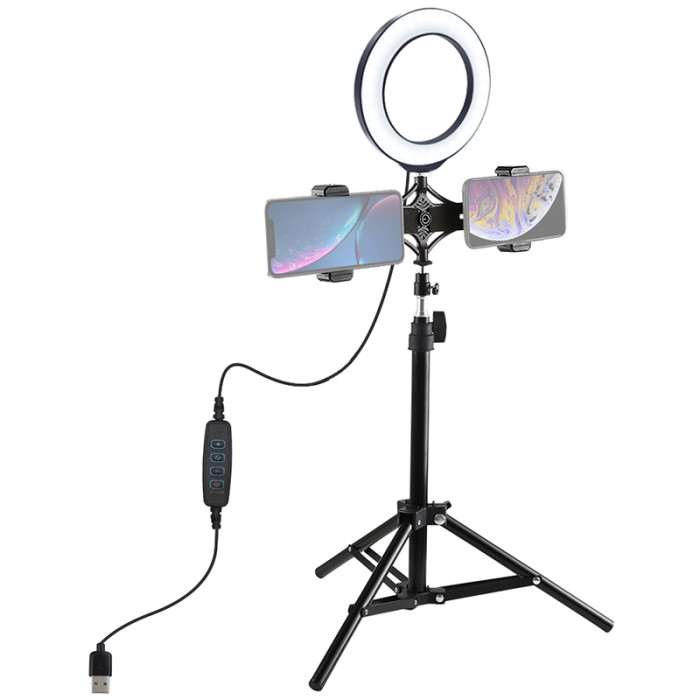 Кольцевая USB LED лампа Puluz PKT3037 6.2