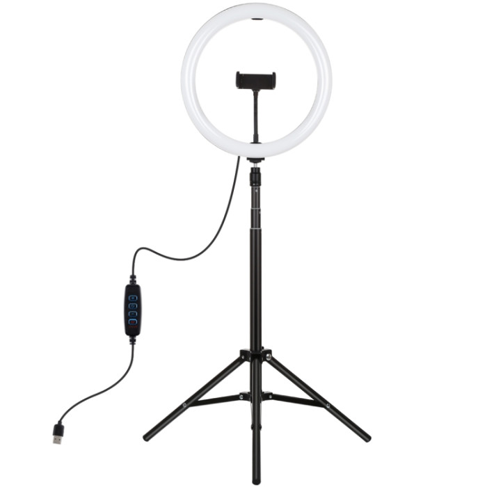 Кольцевая USB LED лампа Puluz PKT3061B 11.8