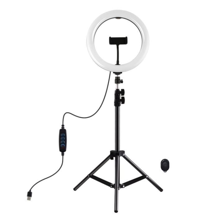 Кольцевая USB LED лампа Puluz PKT3069B 10.2