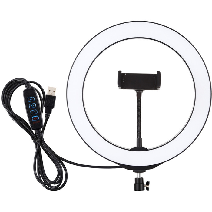 Кольцевая USB LED лампа Puluz PU397 10.2