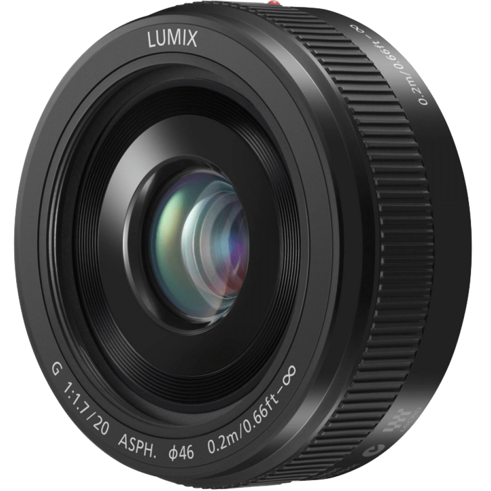Объектив Panasonic H-H020AE-K Micro 4/3 Lens 20mm F1.7 ASPH Metal body Black