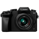 Цифровая фотокамера Panasonic Lumix G DMC-G7KEE-K Kit + H-FS1442A f/3.5-5.6