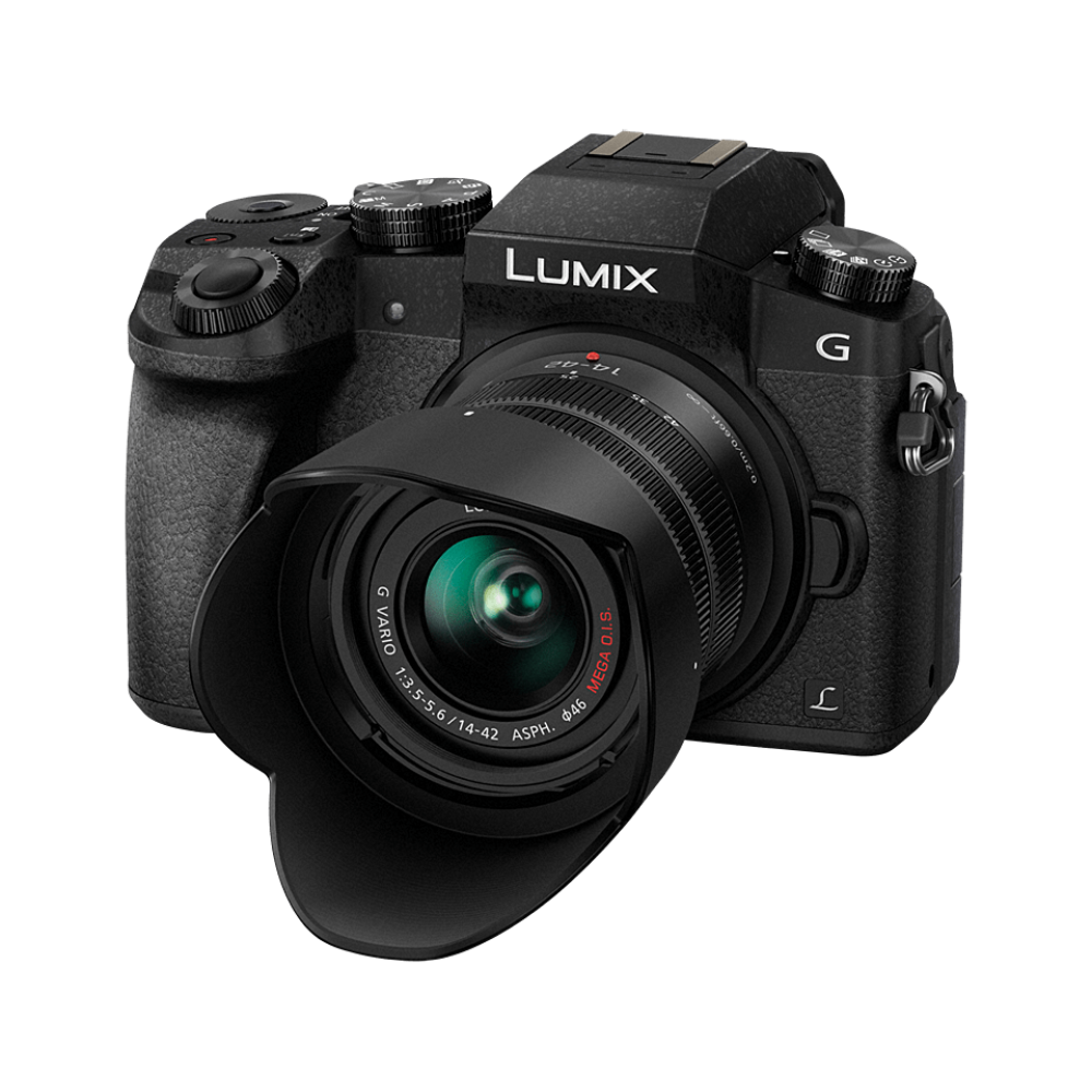 Цифровая фотокамера Panasonic Lumix G DMC-G7KEE-K Kit + H-FS1442A f/3.5-5.6