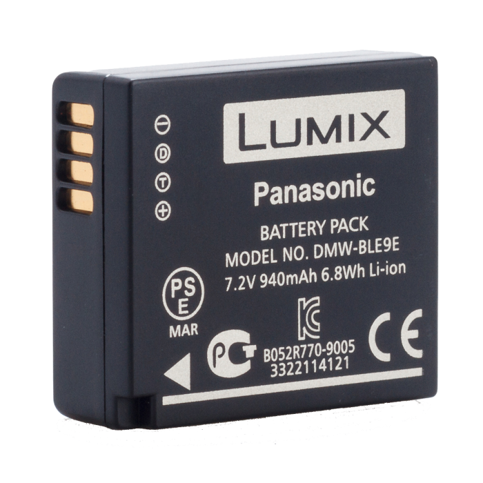 Аккумулятор для фотокамер Panasonic DMW-BLE9E