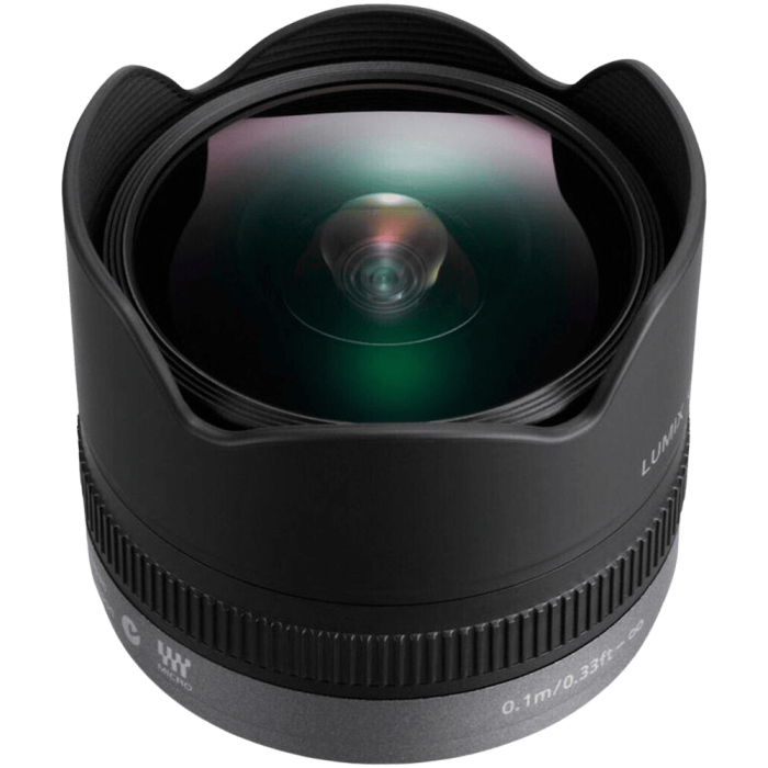 Объектив Panasonic H-F008E Lumix G Micro 4/3 Lens 8mm F3.5 Fish Eye