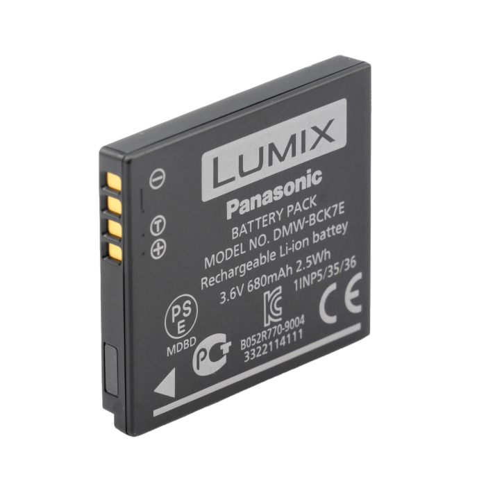 Аккумулятор для фото и видеокамер Panasonic DMW-BCK7