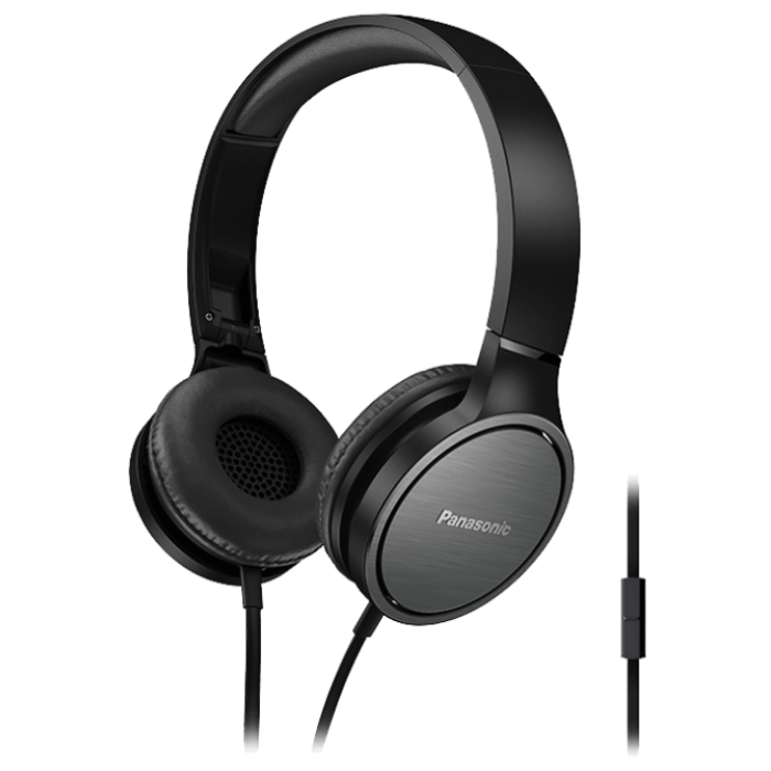 Накладные стерео наушники с микрофоном Panasonic RP-HF500MGCK
