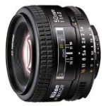 Об'єктив Nikon 50 mm f/1.4D AF NIKKOR