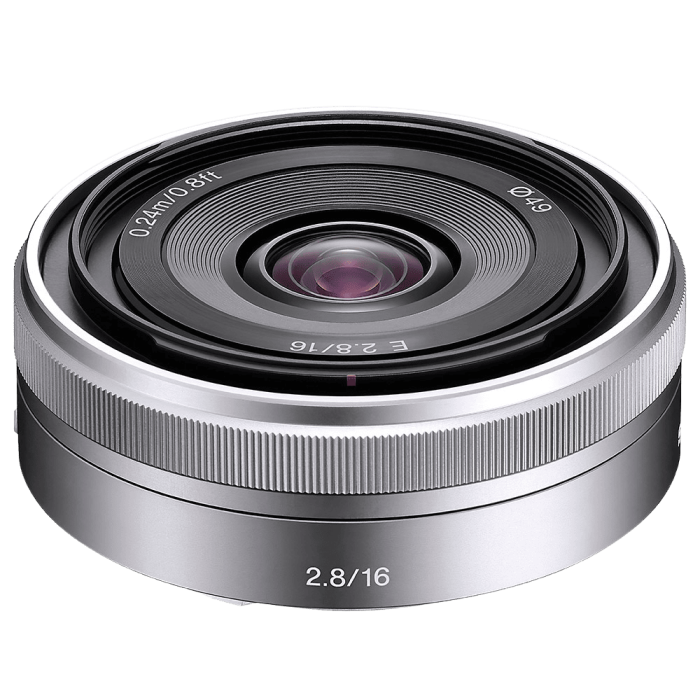 Объектив Sony 16mm, f/2.8 для камер NEX SEL16F28.AE
