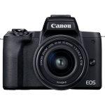 Цифрова фотокамера Canon EOS M50 Mk2 + 15-45 IS STM Lifestream Kit Black