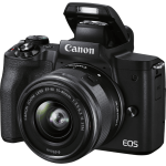 Цифрова фотокамера Canon EOS M50 Mk2 + 15-45 IS STM Lifestream Kit Black