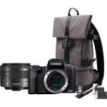 Цифрова фотокамера Canon EOS M50 Mk2 + 15-45 IS STM Lifestream Kit Black