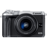 Цифровая фотокамера Canon EOS M6 Kit 15-45 IS STM Silver