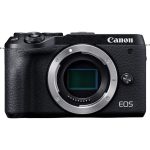 Цифровая фотокамера Canon EOS M6 Mark II + 15-45 IS STM + EVF Kit Black