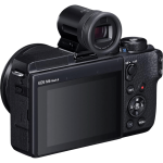 Цифровая фотокамера Canon EOS M6 Mark II + 15-45 IS STM + EVF Kit Black
