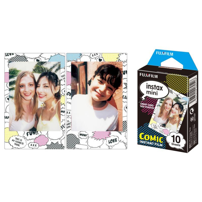 Фотопапір Fujifilm  INSTAX MINI COMIC (54х86мм 10шт) 16404208