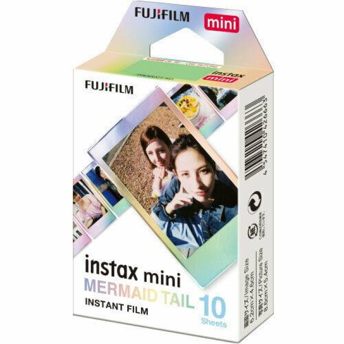 Фотопапір Fujifilm INSTAX MINI FILM MERMAID TAIL (54х86мм 10шт) 16648402
