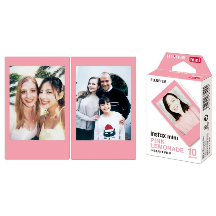 Фотопапір Fujifilm INSTAX MINI PINK LEMONADE (54х86мм 10шт) 16581836