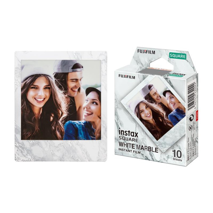 Фотопапір Fujifilm INSTAX SQUARE  WHITE MARBLE (86х72мм 10шт) 16656473
