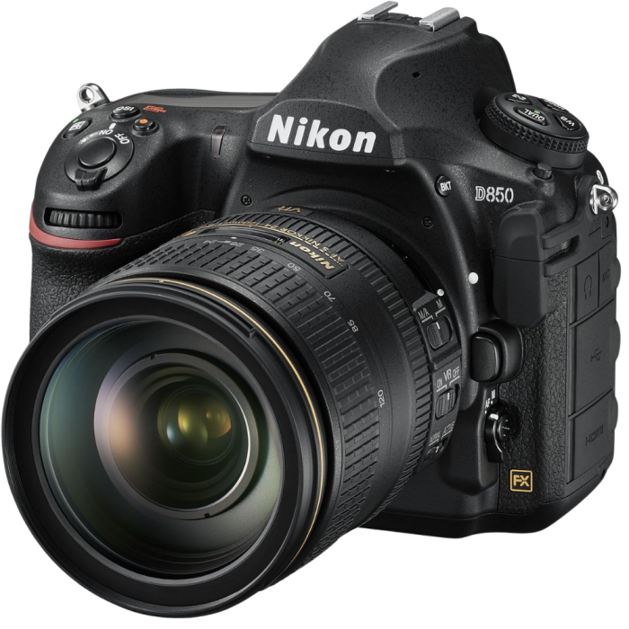 Цифровая зеркальная фотокамера Nikon D850 Kit + AF-S Nikkor 24-120 f/4G ED VR (VBA520K001)