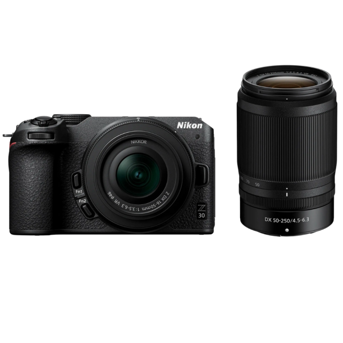 Цифровая беззеркальная фотокамера Nikon Z30 Kit 16-50 VR + 50-250 VR (VOA110K002)