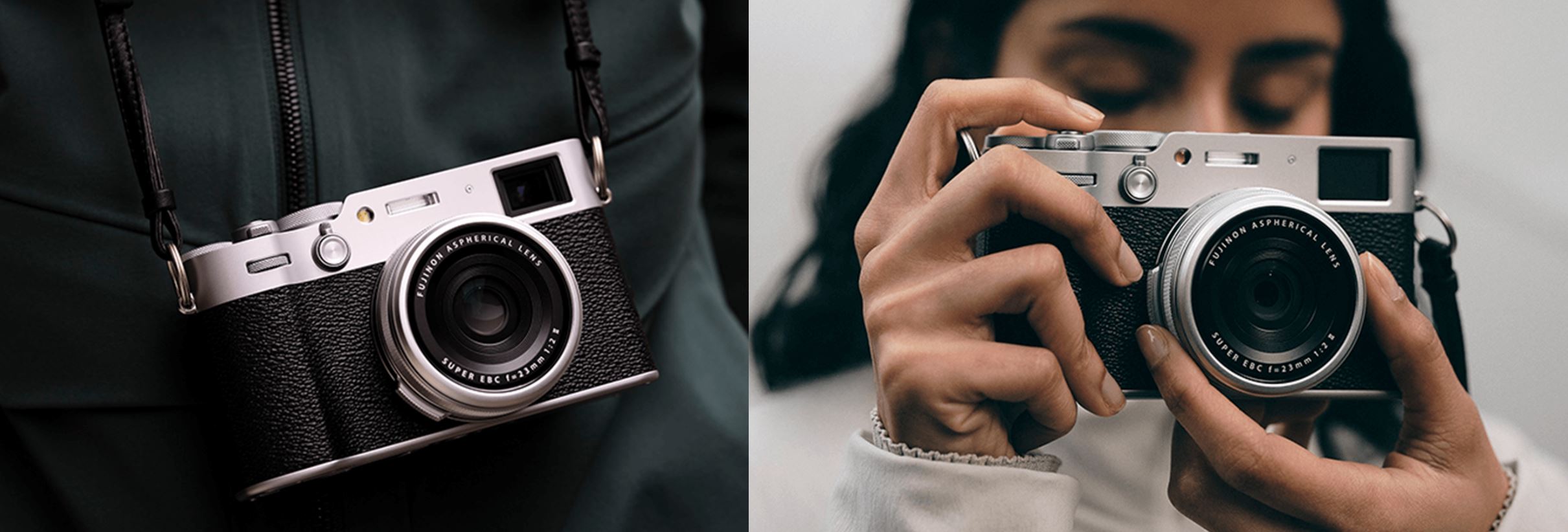 FujiFilm X100VI Black вид спереди